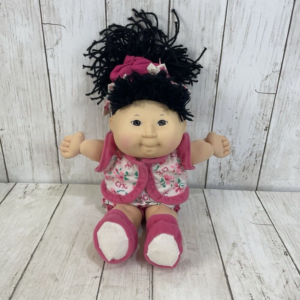 Cabbage Patch Kids Crimp'n Curl Asian Doll 1992 - In Great Condition
